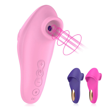 Female Clitoral Suction Stimulator in Three Colors / Oral Sex Imitation Vibrator for Women - EVE's SECRETS